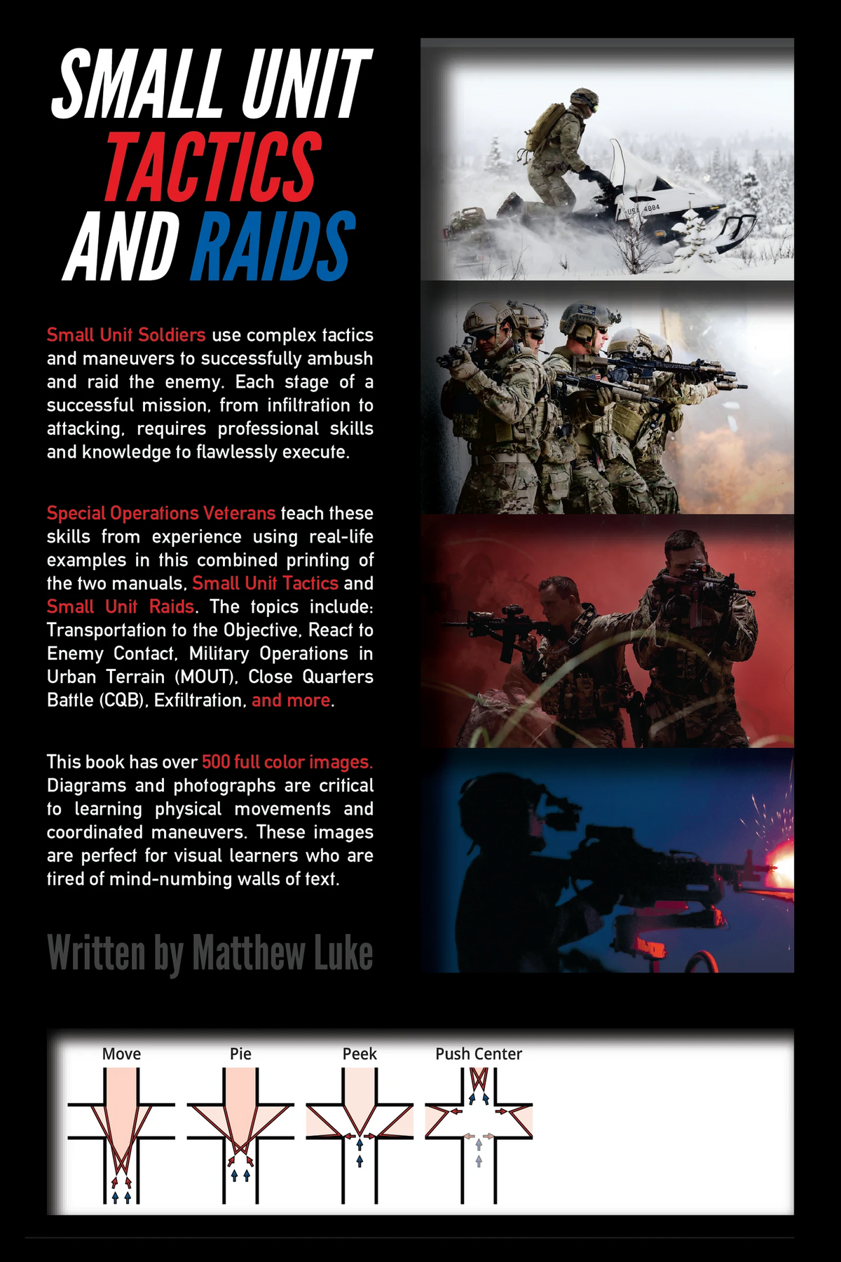 Small Unit Tactics and Raids — back cover (English)