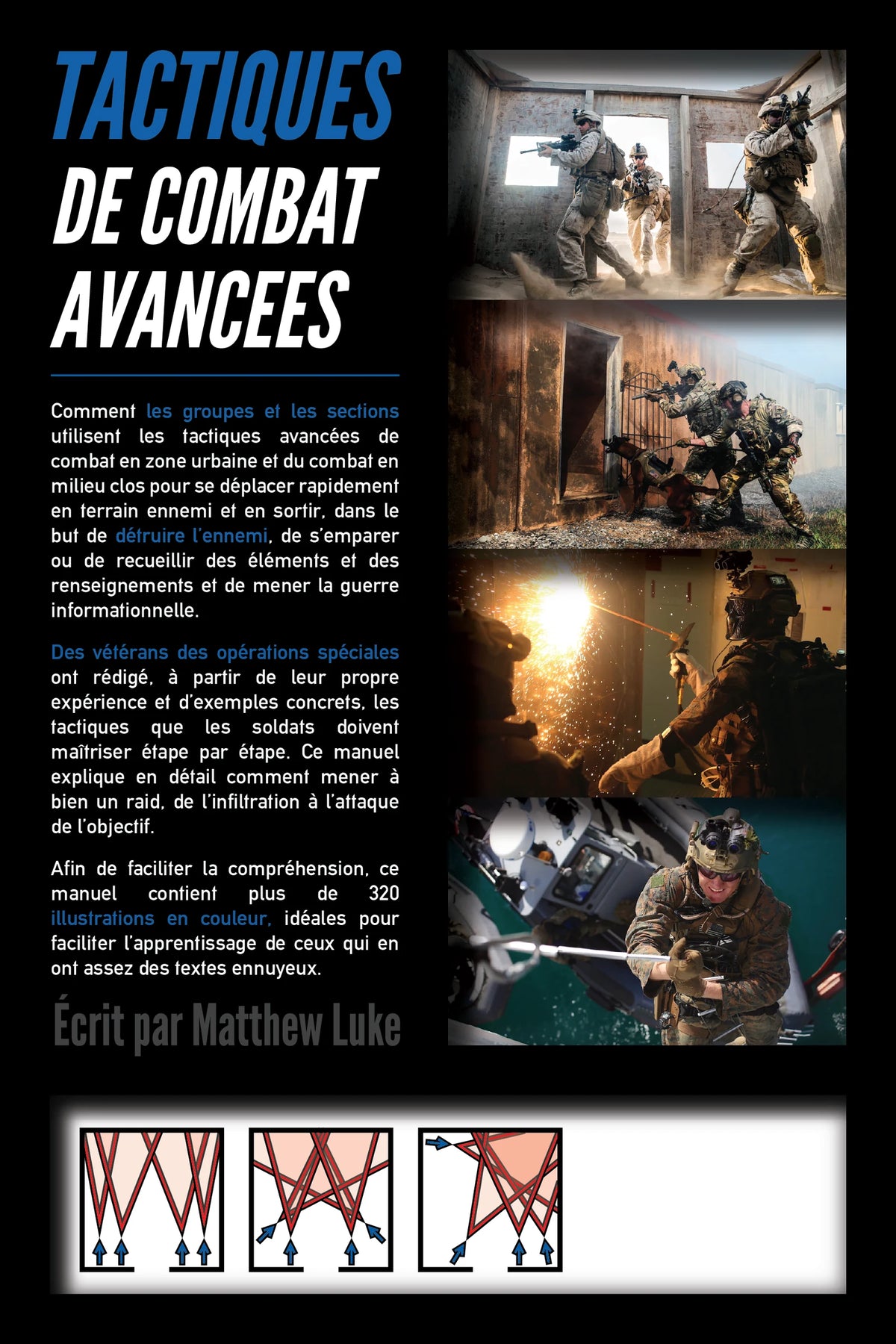 Tactiques de combat avancées — back cover (French)