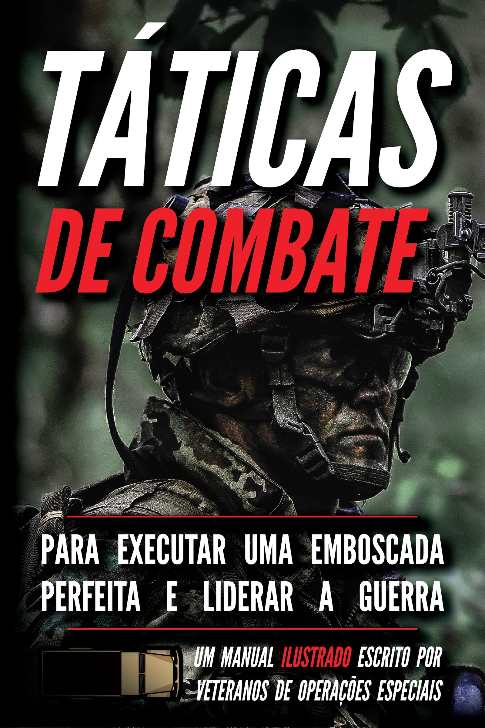 Táticas de combate — Portuguese book cover