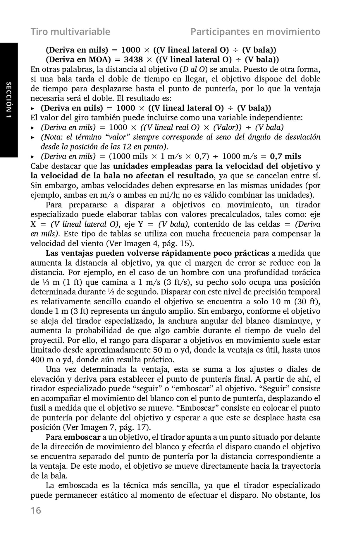 Tiro de ultra largo alcance — interior preview 1 (Spanish)