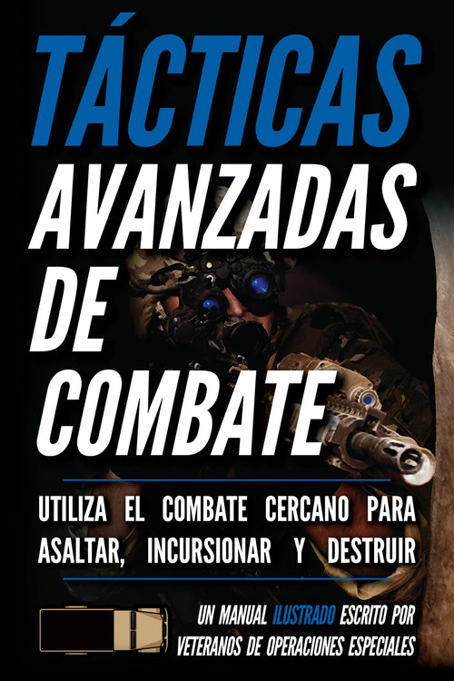 Tácticas avanzadas de combate — Spanish book cover