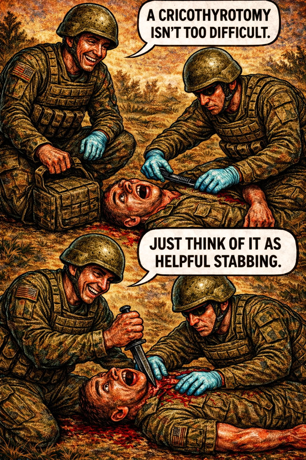 A Cricothyrotomy Isn't Too Difficult