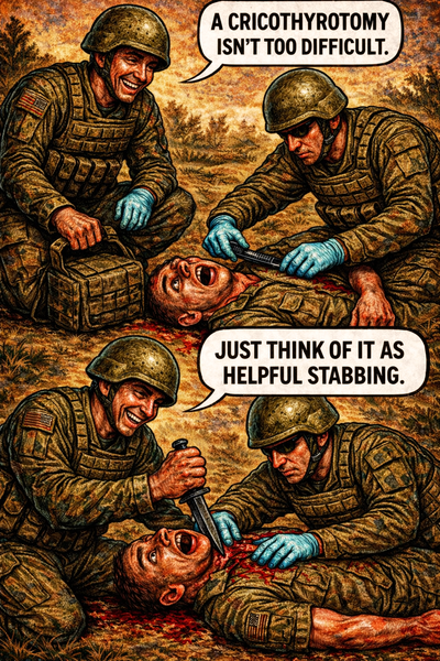 A Cricothyrotomy Isn't Too Difficult