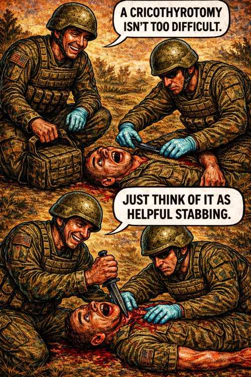 A Cricothyrotomy Isn't Too Difficult