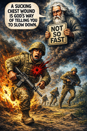 A Sucking Chest Wound Is God's Way of Telling You to Slow Down