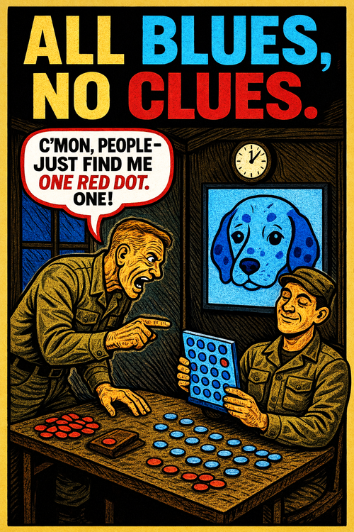 All Blues, No Clues