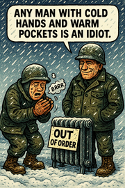 Any Man with Cold Hands and Warm Pockets Is an Idiot