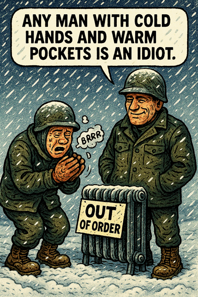 Any Man with Cold Hands and Warm Pockets Is an Idiot