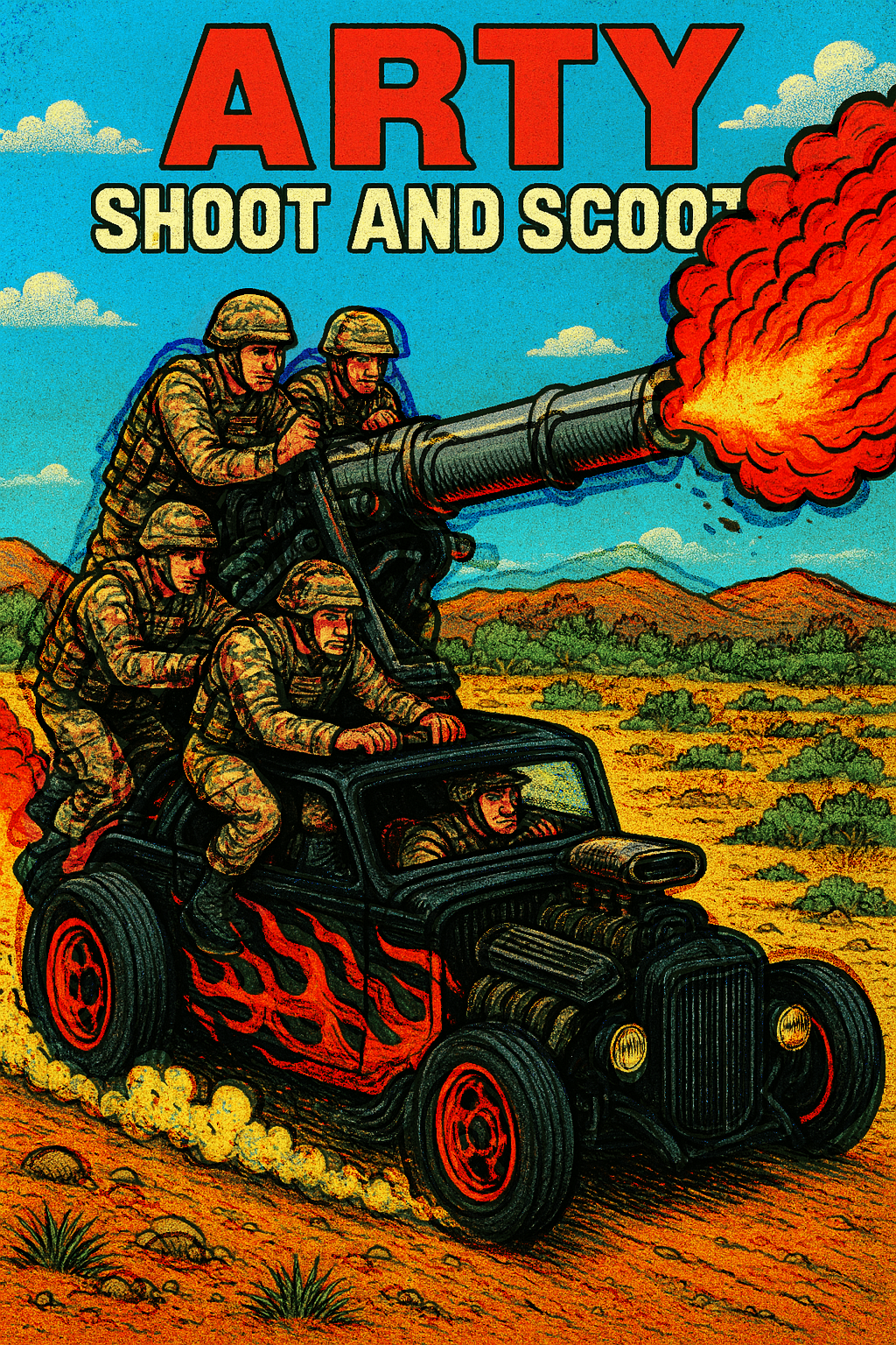 Arty: Shoot and Scoot