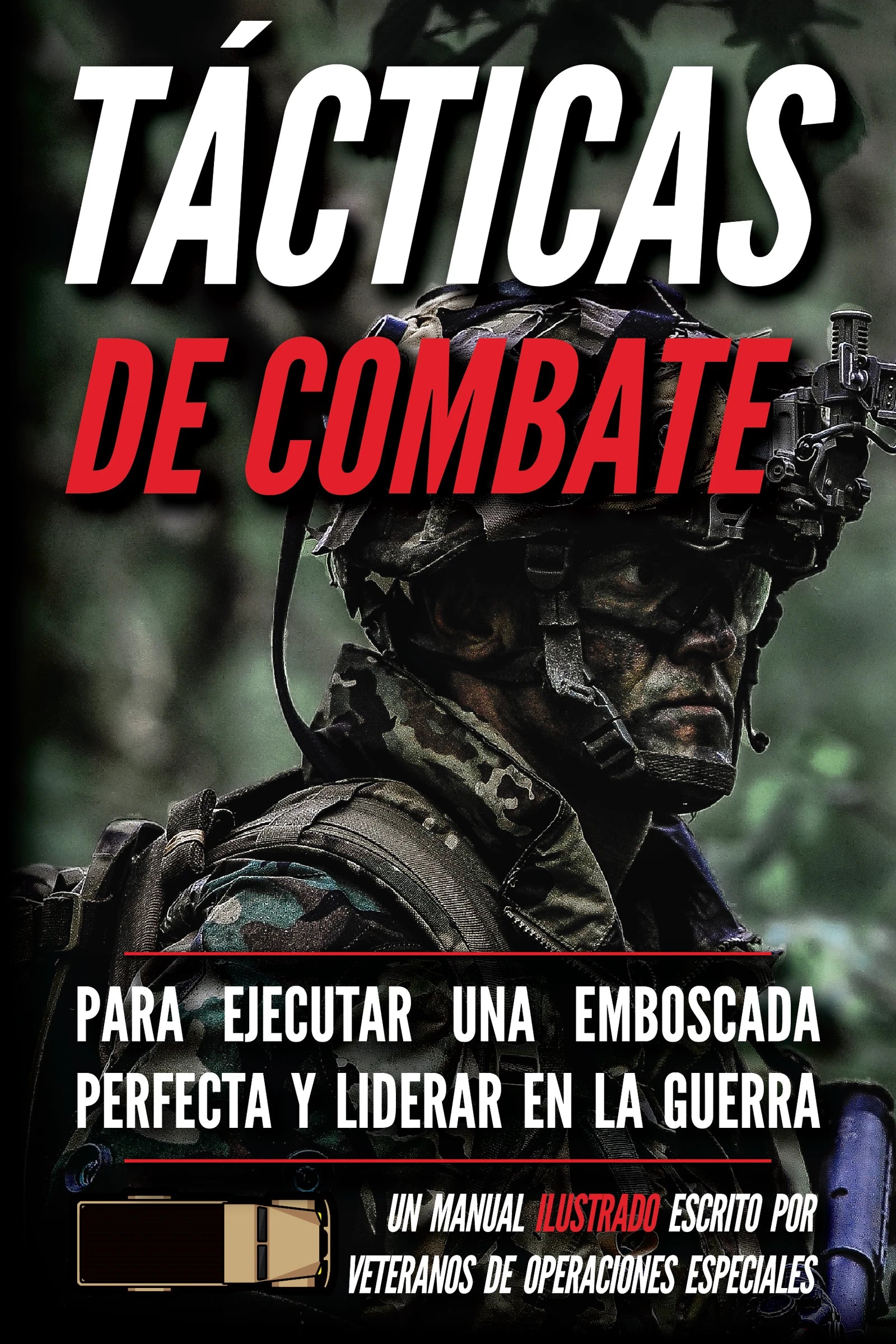 Tácticas de combate — Spanish book cover