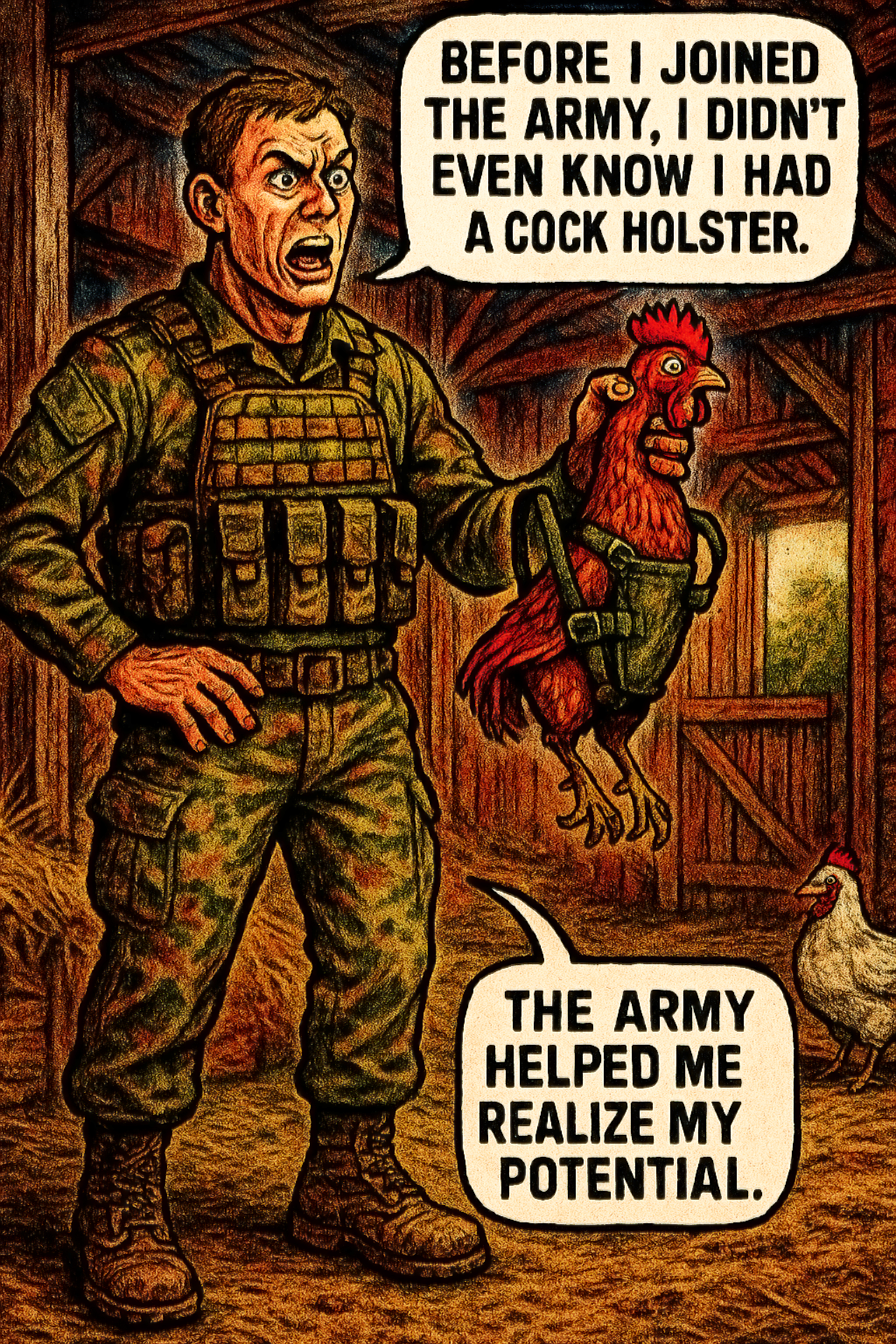 Before I Joined the Army, I Didn’t Even Know I Had a Cock Holster