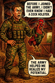 Before I Joined the Army, I Didn’t Even Know I Had a Cock Holster