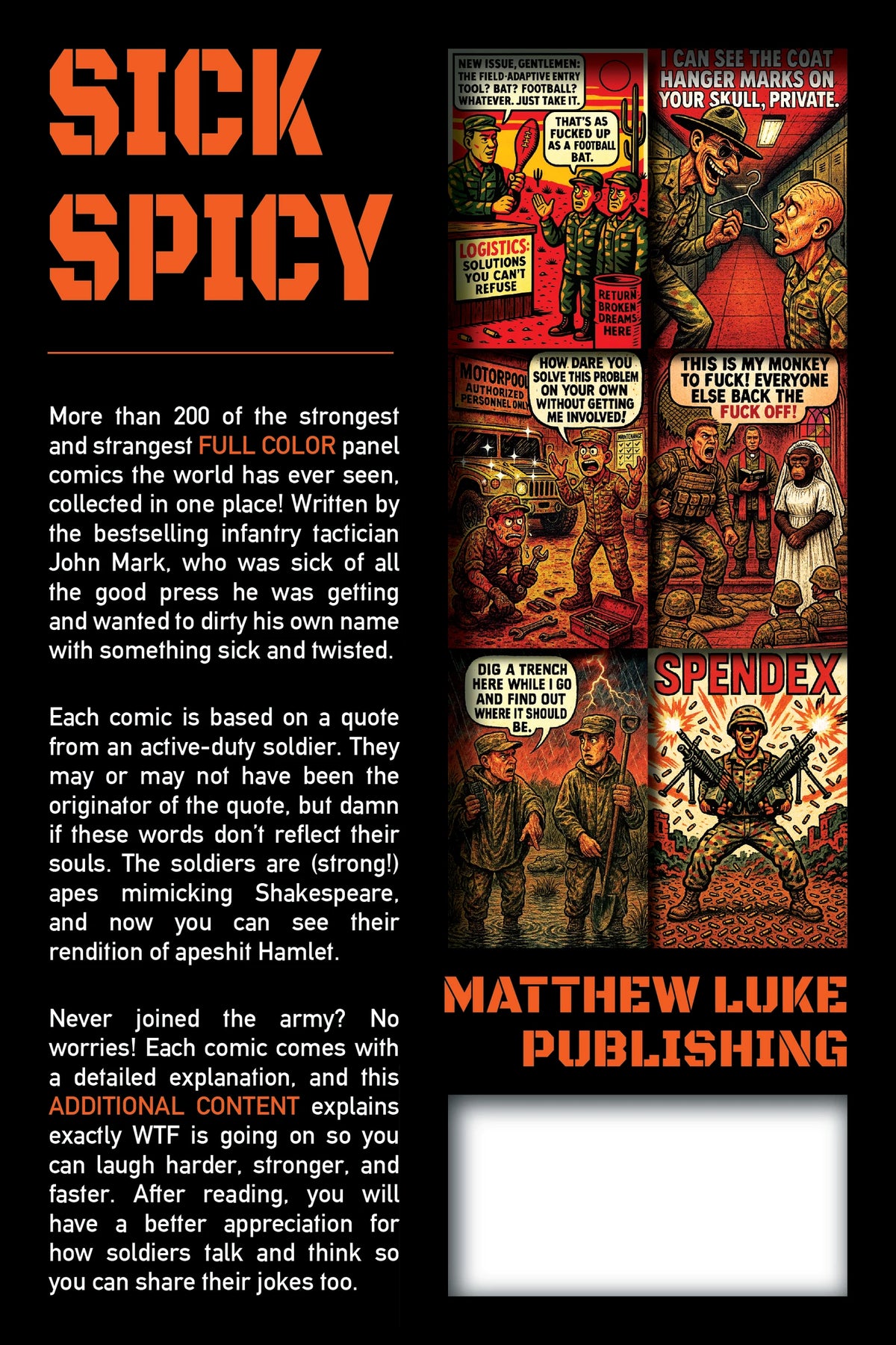 Sick Spicy Complete Edition — back cover (English)