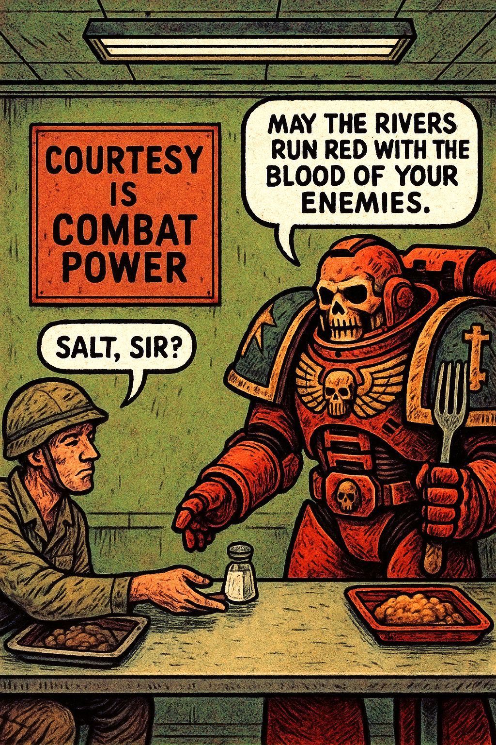 Courtesy Is Combat Power