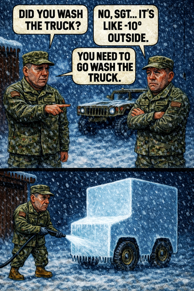 Did You Wash the Truck?