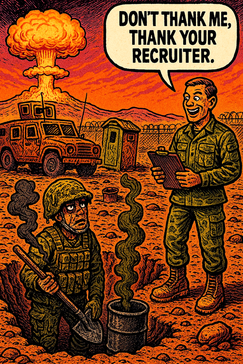 Don't Thank Me, Thank Your Recruiter