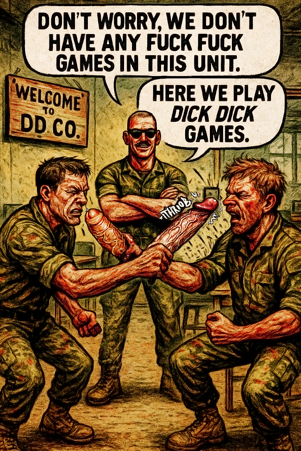Don't Worry, We Don't Have Any Fuck Fuck Games in This Unit