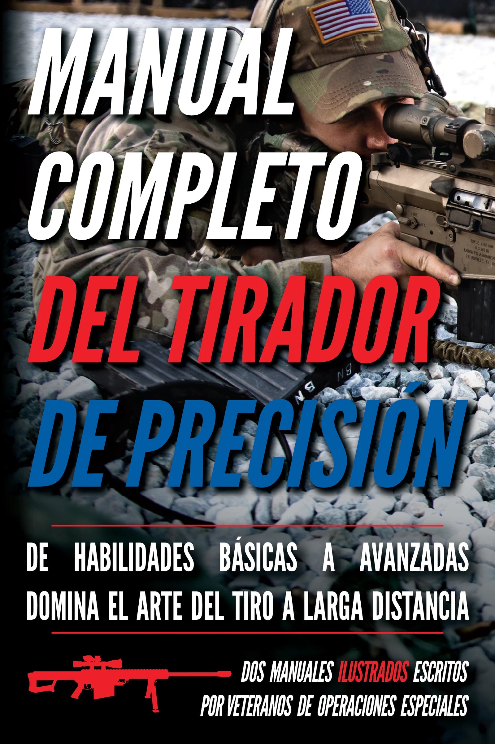 Manual completo del tirador de precisión — Spanish book cover