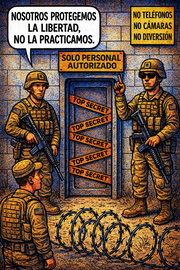 Nosotros protegemos la libertad, no la practicamos.