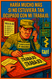 Haría mucho más si no estuviera tan ocupado con mi trabajo. 1