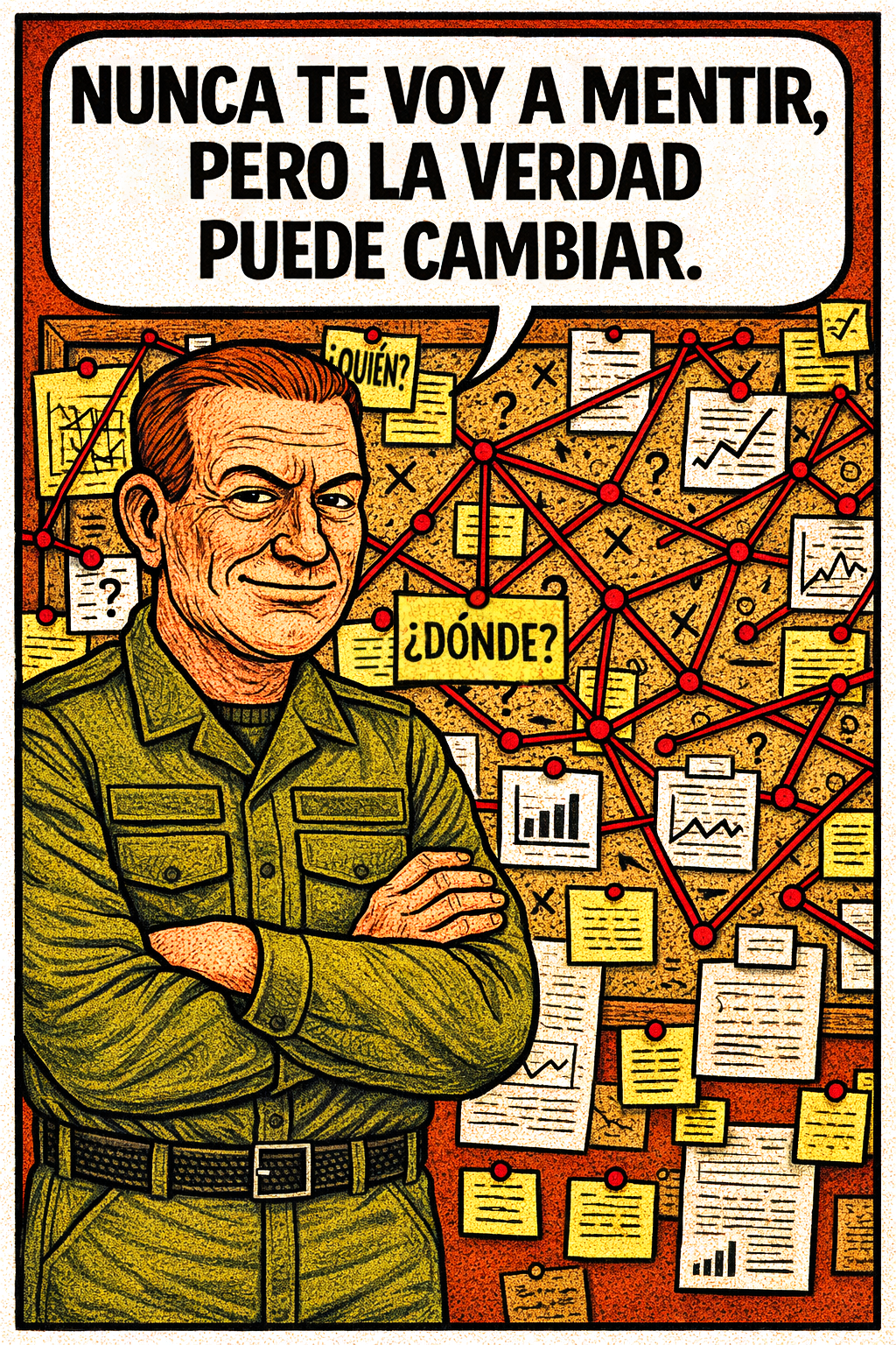Nunca te voy a mentir, pero la verdad puede cambiar.