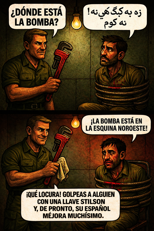 ¿Dónde está la bomba?