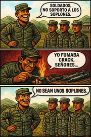 Soldados, no soporto a los soplones.