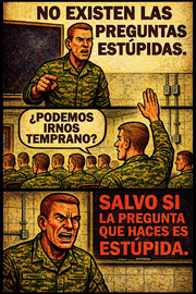 No existen las preguntas estúpidas.