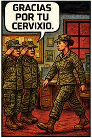 Gracias por tu cervixio.
