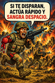 Si te disparan, actúa rápido y sangra despacio.