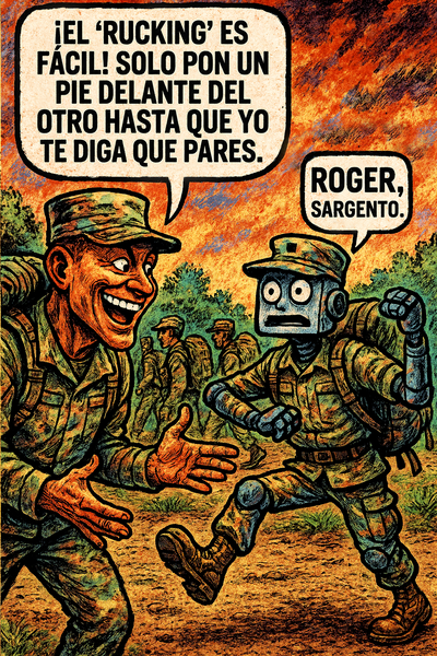 ¡El 'rucking' es fácil!