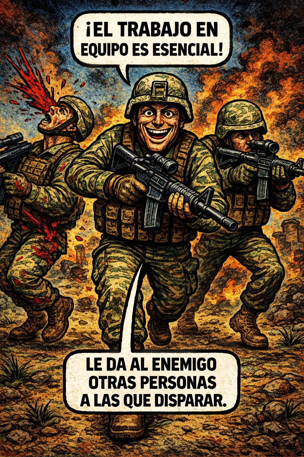 ¡El trabajo en equipo es esencial!