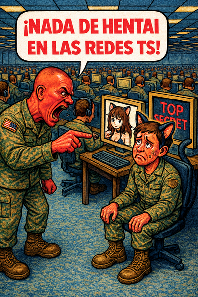 ¡Nada de hentai en las redes ts!