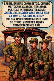 Saben, en días como estos, cuando me tocaba guardia, teníamos pláticas interesantes como: ¿cuál es la cosa más rara con