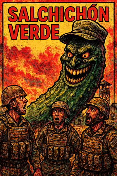 Salchichón verde