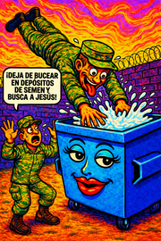 ¡Deja de bucear en depósitos de semen y busca a jesús!