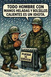 Todo hombre con manos heladas y bolsillos calientes es un idiota.