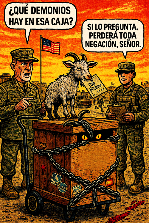 ¿Qué demonios hay en esa caja?