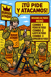 ¡Tú pide y atacamos!