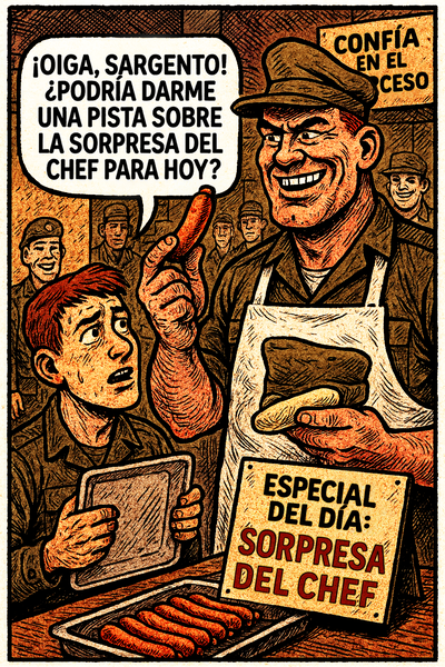 ¡Oiga, sargento!