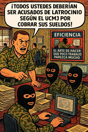 ¡Todos ustedes deberían ser acusados de latrocinio según el ucjm por cobrar sus sueldos!