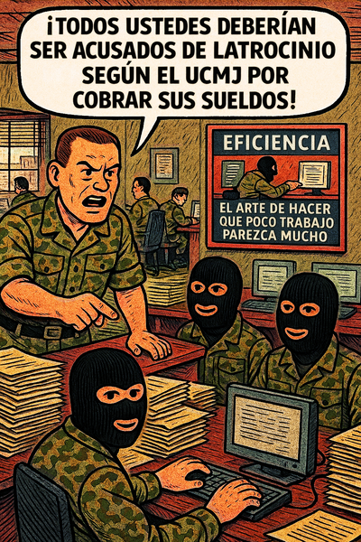¡Todos ustedes deberían ser acusados de latrocinio según el ucjm por cobrar sus sueldos!