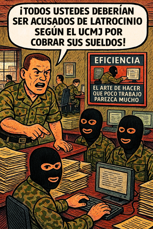¡Todos ustedes deberían ser acusados de latrocinio según el ucjm por cobrar sus sueldos!
