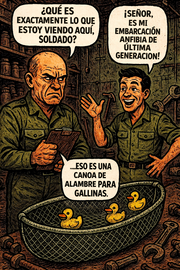 ¿Qué es exactamente lo que estoy viendo aquí, soldado?