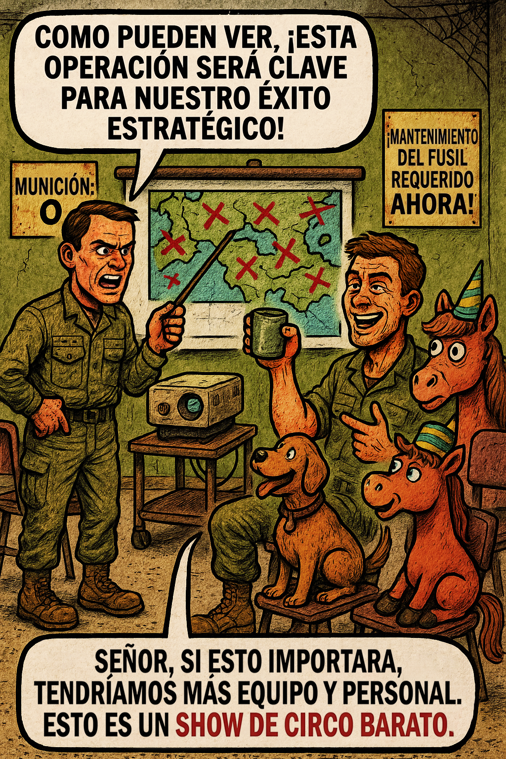 Como pueden ver, ¡esta operación será clave para nuestro éxito estratégico!