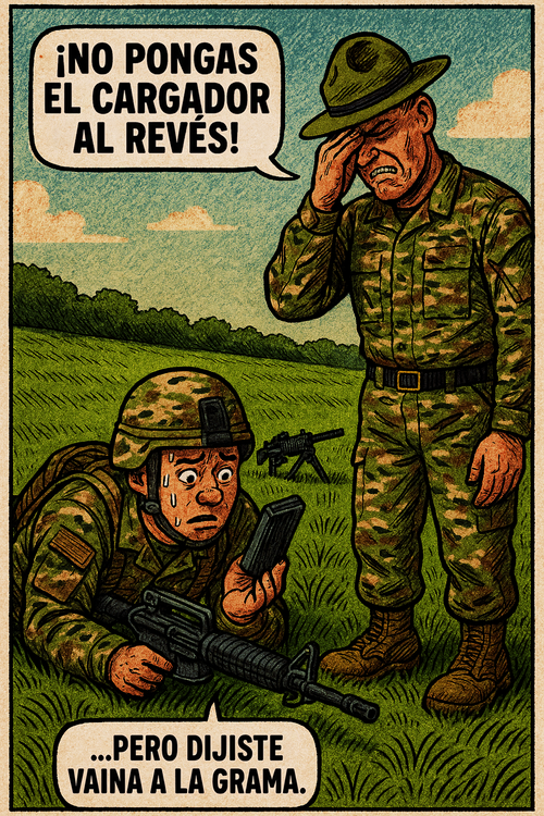 ¡No pongas el cargador al revés!