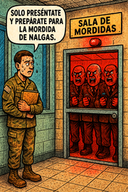 Solo preséntate y prepárate para la mordida de nalgas.