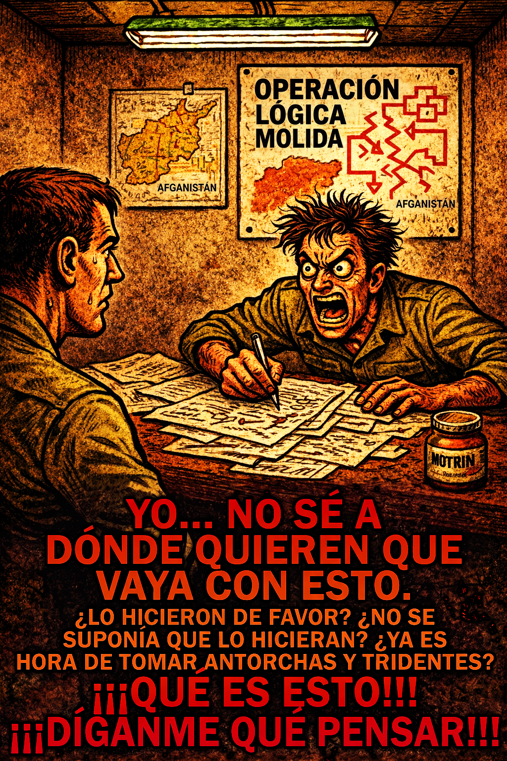 Yo… no sé a dónde quieren que vaya con esto.
