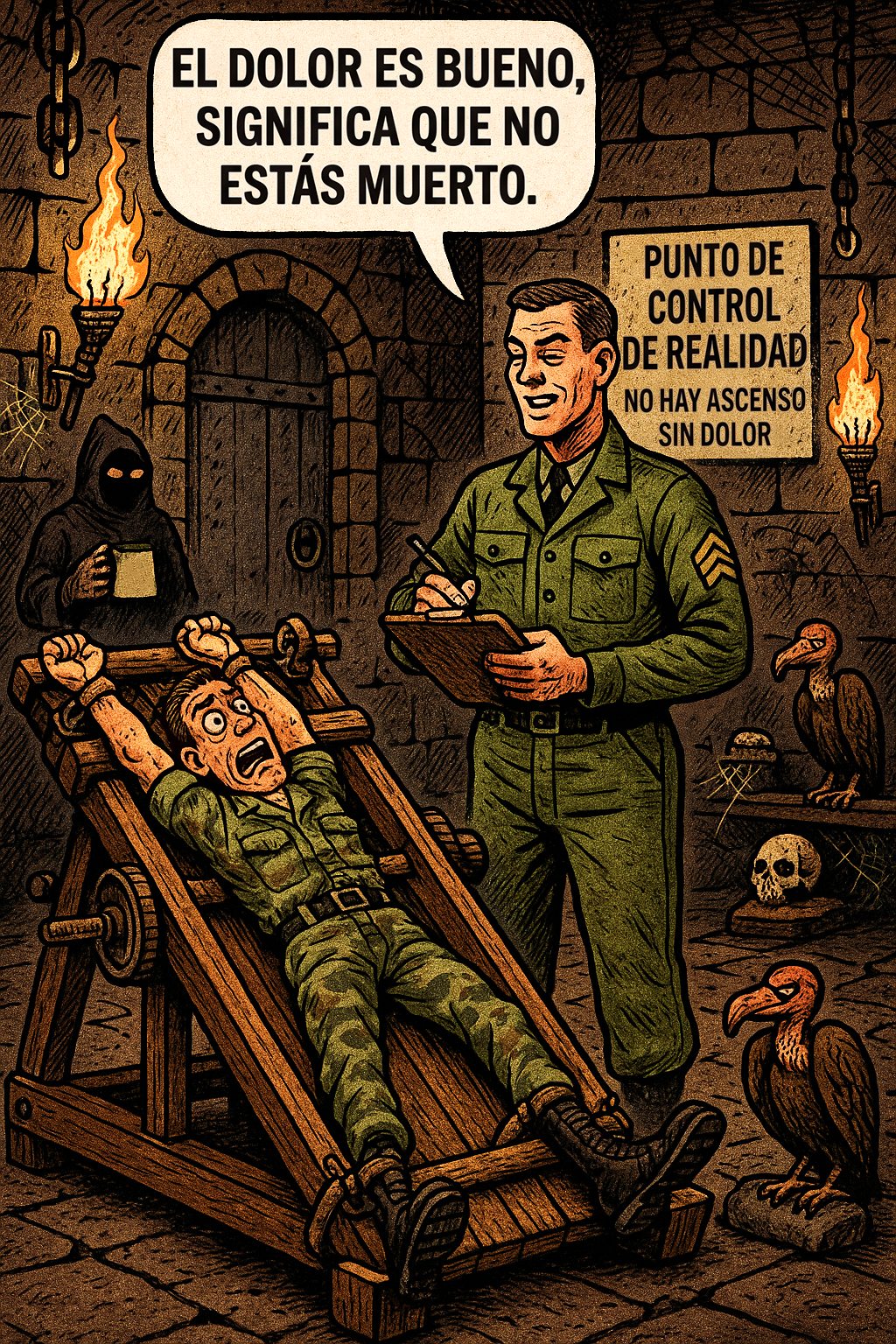 El dolor es bueno, significa que no estás muerto.