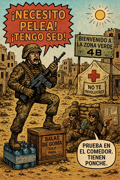 ¡Necesito pelea!